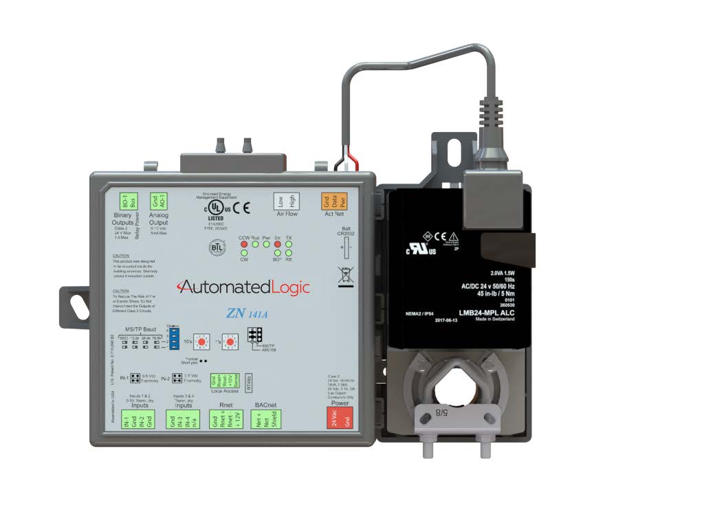 ZN141A VAV Zone Controller with Actuator